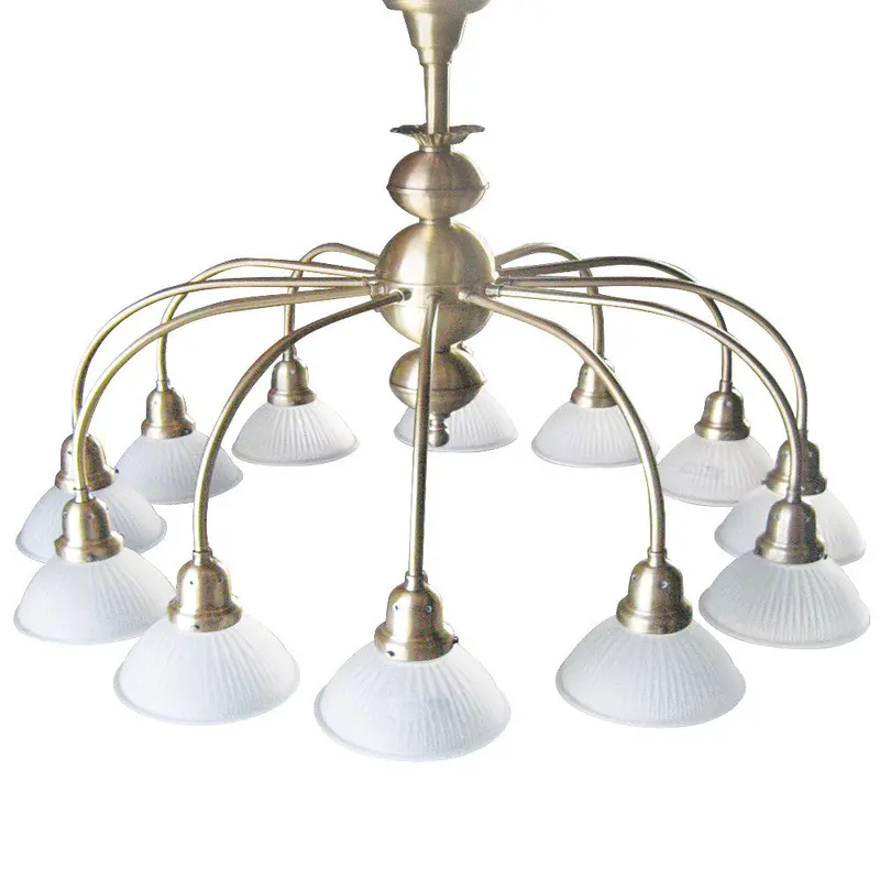 12-Arm Salon Chandelier – Elegant Statement Fixture 1