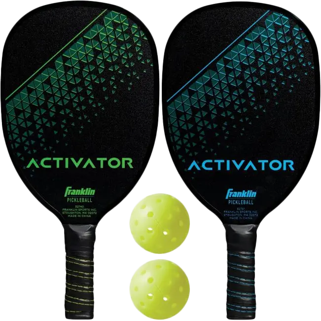 Activator Wooden Pickleball Paddle + X-40 Ball Set 1