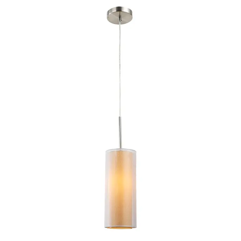 Amber Mesh Glass Pendant Light Fixture 1
