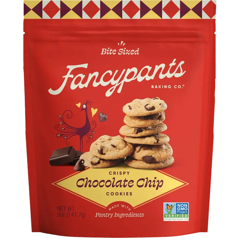 Bite-Sized Crispy Cookies – 5 Oz Snack Pack 1