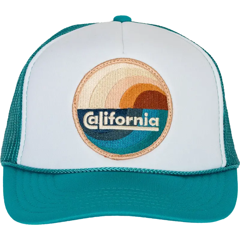 California Waves Coastal-Inspired Trucker Hat 1