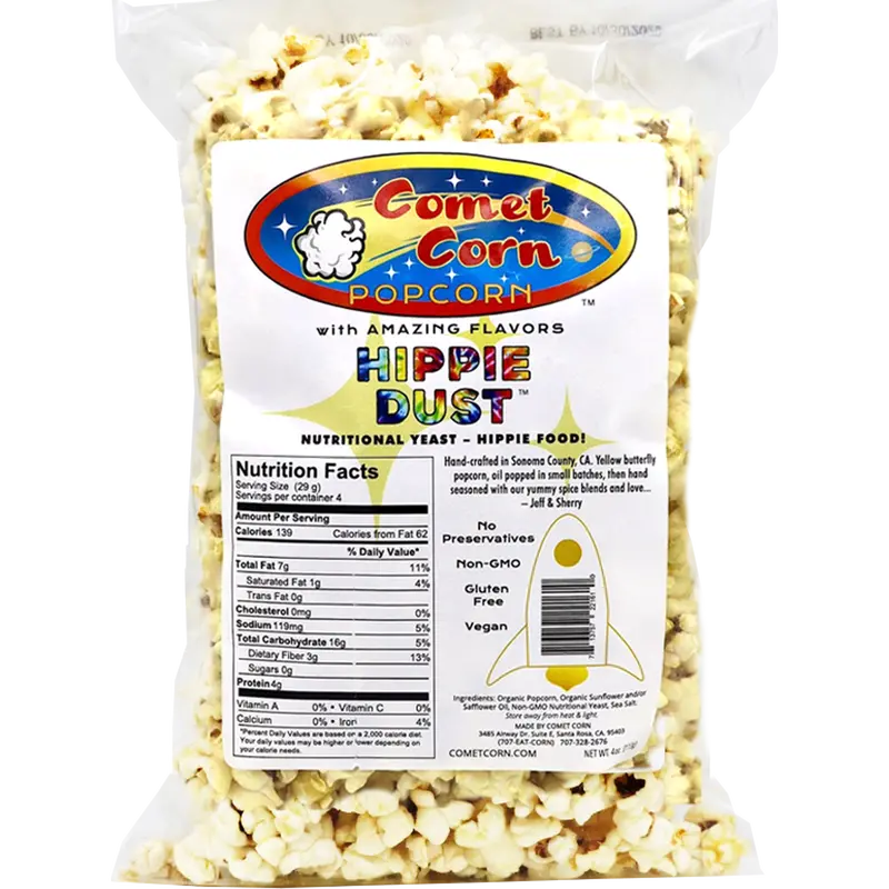 Comet Corn Popcorn – 4 Oz Gourmet Bag 1