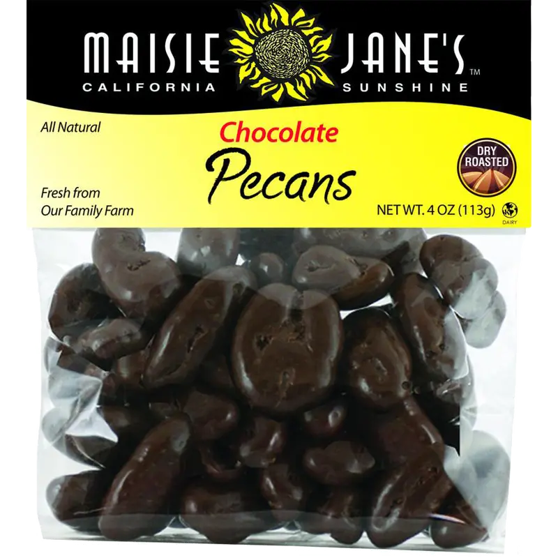 Dark Chocolate Pecan Snack Pack – 4 Oz Gourmet Portion 1