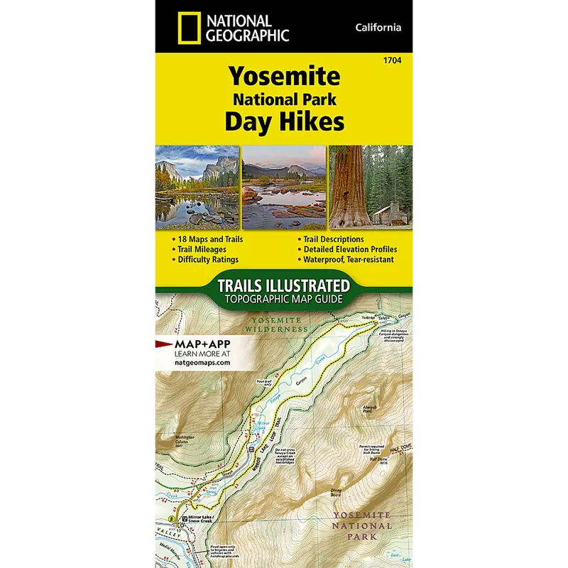 Day Hiking Trails In Yosemite National Park 1