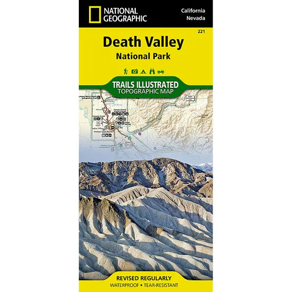 Death Valley National Park Topographic Map 1