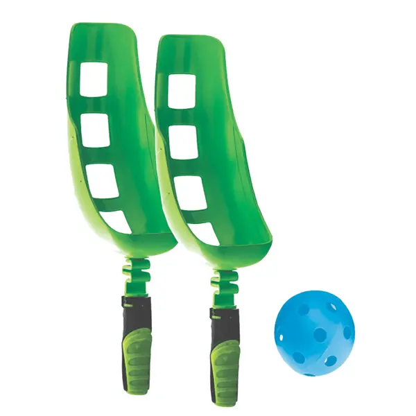 Flip Toss Ball Launcher With Ergonomic Spring Handle 1