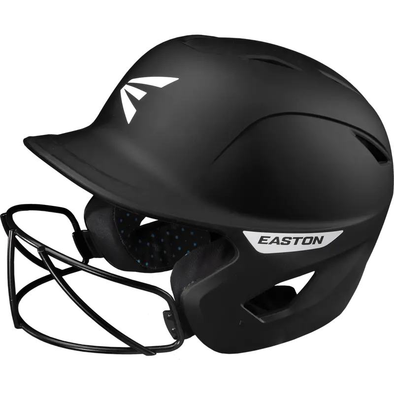 Ghost Matte Fastpitch Batting Helmet With Integrated Protective Mask 1
