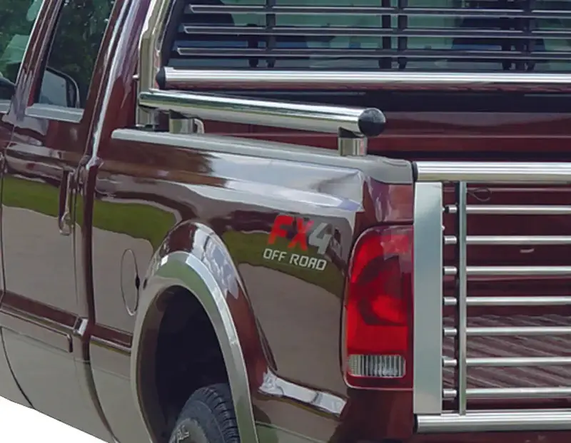 Go Industries 2.5-Inch Round Short-Bed Truck Rack – Lightweight Aluminum (Model 531) 1