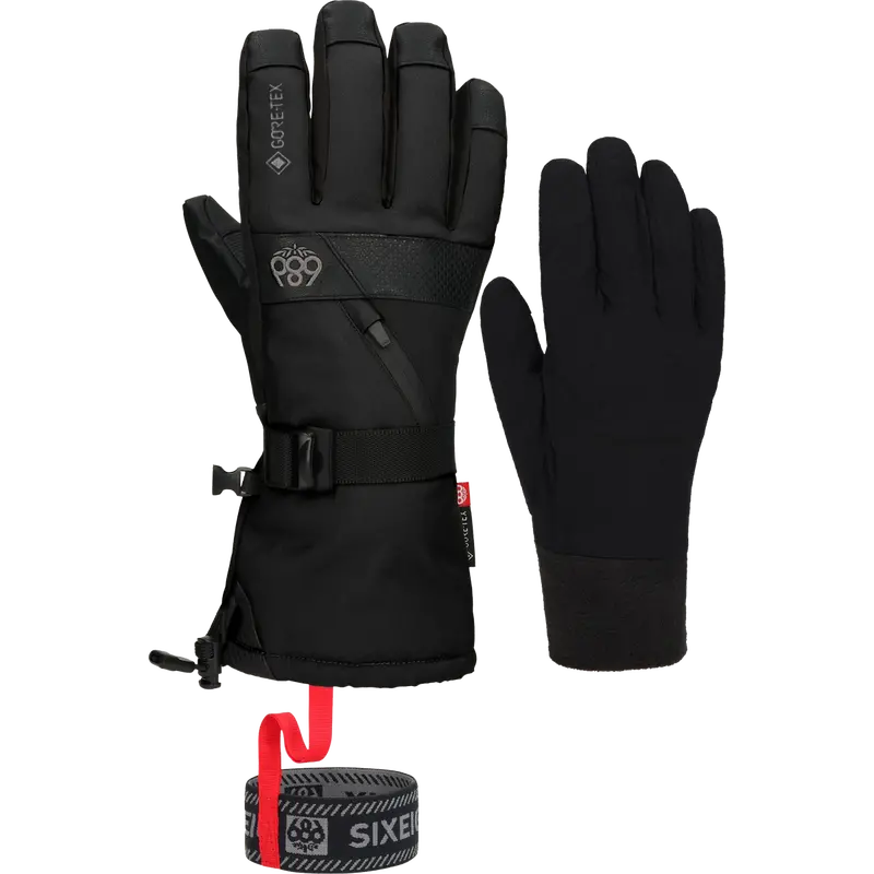 Gore-Tex® Smarty 3-In-1 Gauntlet Ski Gloves For Men And Women 1