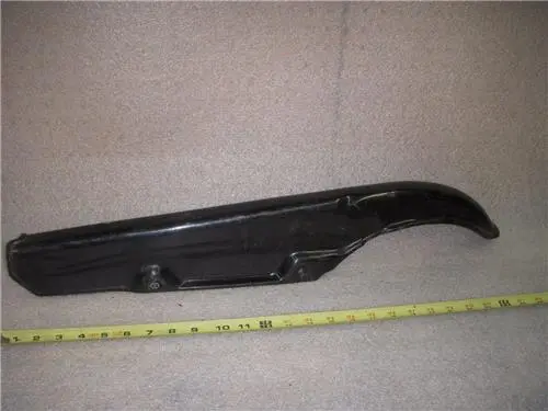 Honda Cb550K Chain Guard Cover – 1976 Vintage Motorcycle Plastic Drivetrain Shield F0198 (A8-Star) 1