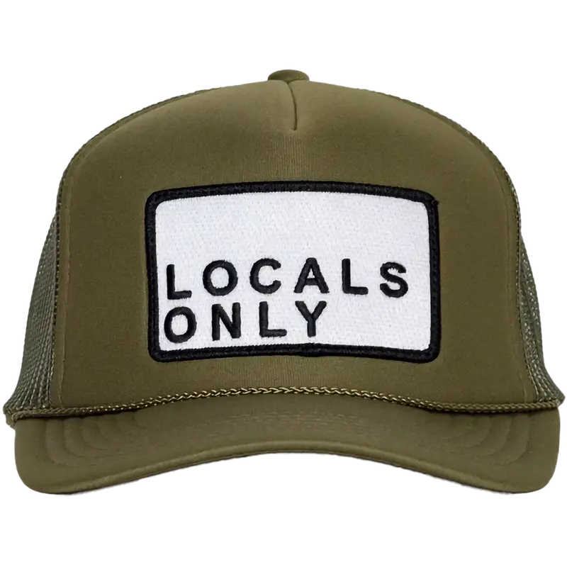 Locals Only Distressed Trucker Hat 1
