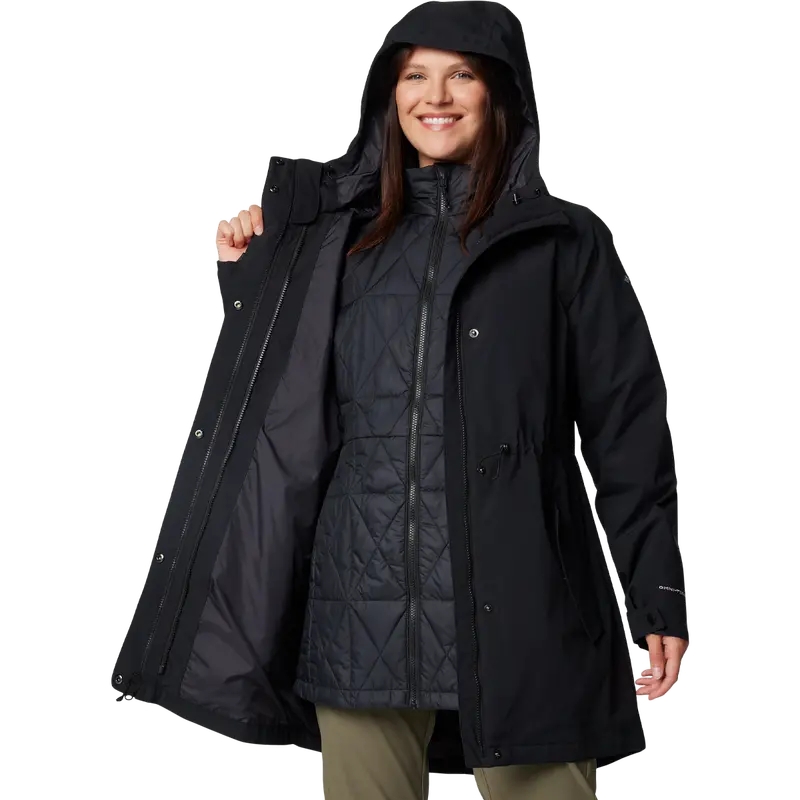 Lolo Pass 3-In-1 Interchange Jacket For Women – Removable Insulated Liner & Weatherproof Shell 1