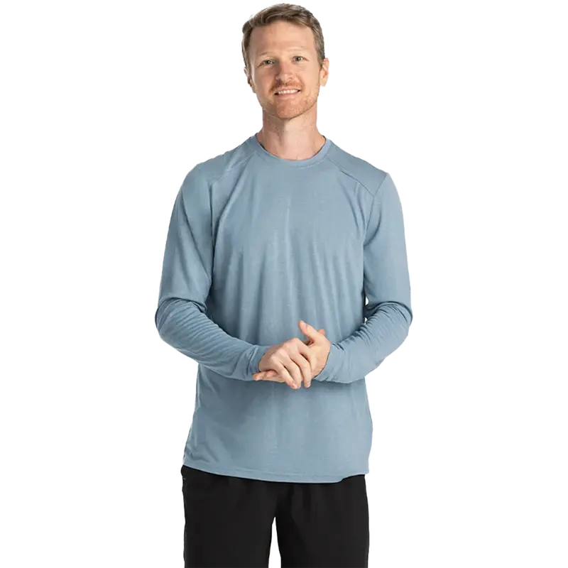 Men'S Bamboo Blend Lightweight Long Sleeve Shirt 1