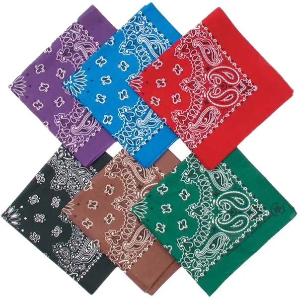 Stylish Dark-Tone Fashion Bandanas 1