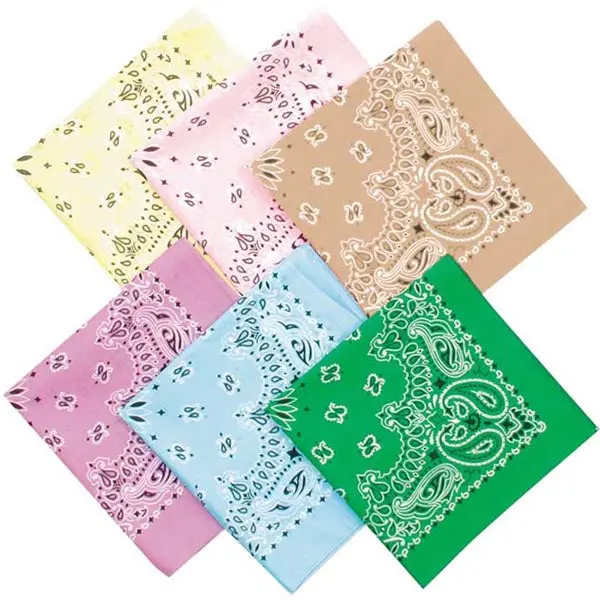 Stylish Light-Tone Fashion Bandanas 1