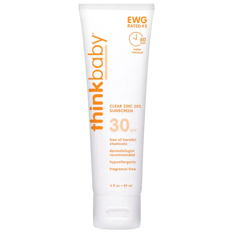 Thinkbaby Zinc Oxide Sunscreen – Spf 30, Gentle For Sensitive Skin 1