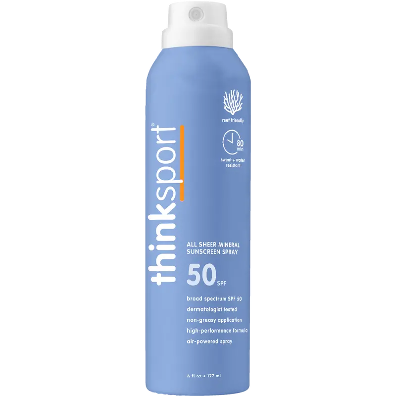 Thinksport Mineral Sunscreen Spray – Spf 50, Easy-Apply Aerosol 1