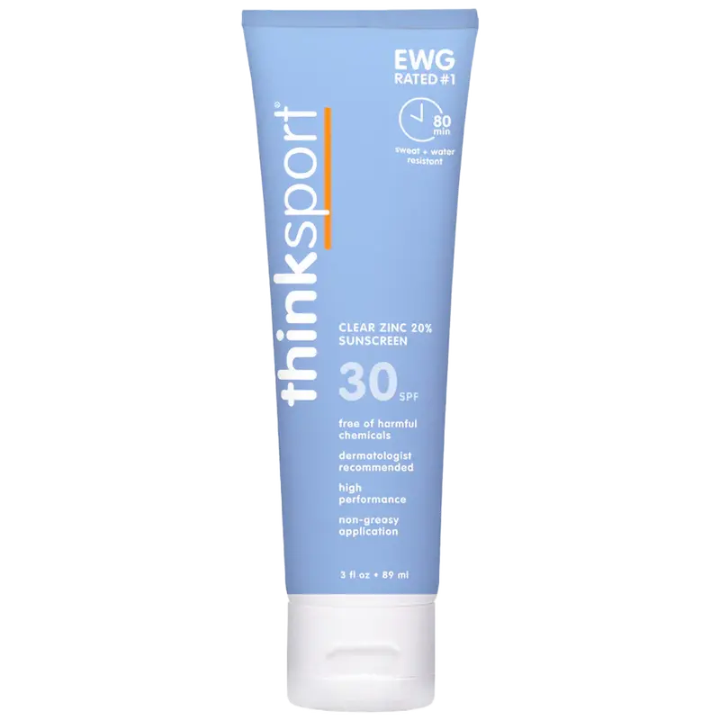 Thinksport Zinc Oxide Sunscreen Lotion – Spf 30, Non-Nano, Fragrance-Free 1