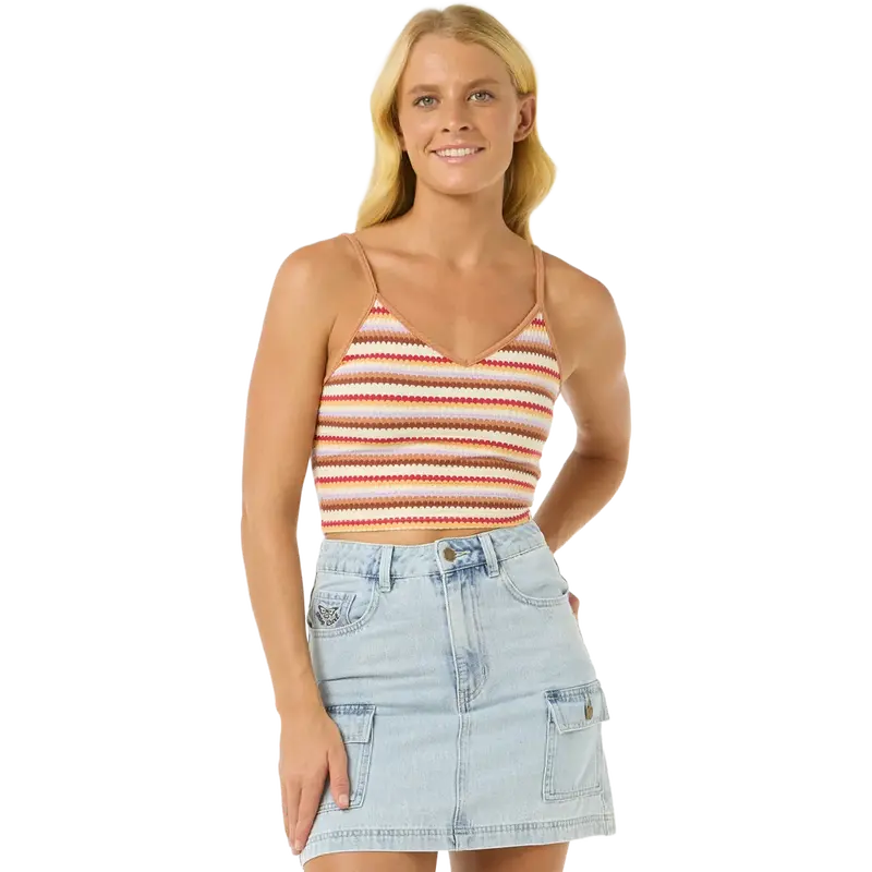 Women'S Bobbi Stripe Sleeveless Top 1