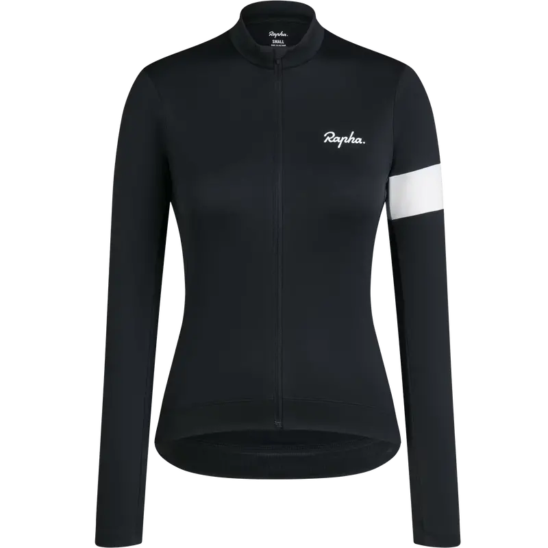 Women'S Thermal Long Sleeve Cycling Jersey – Core Collection 1