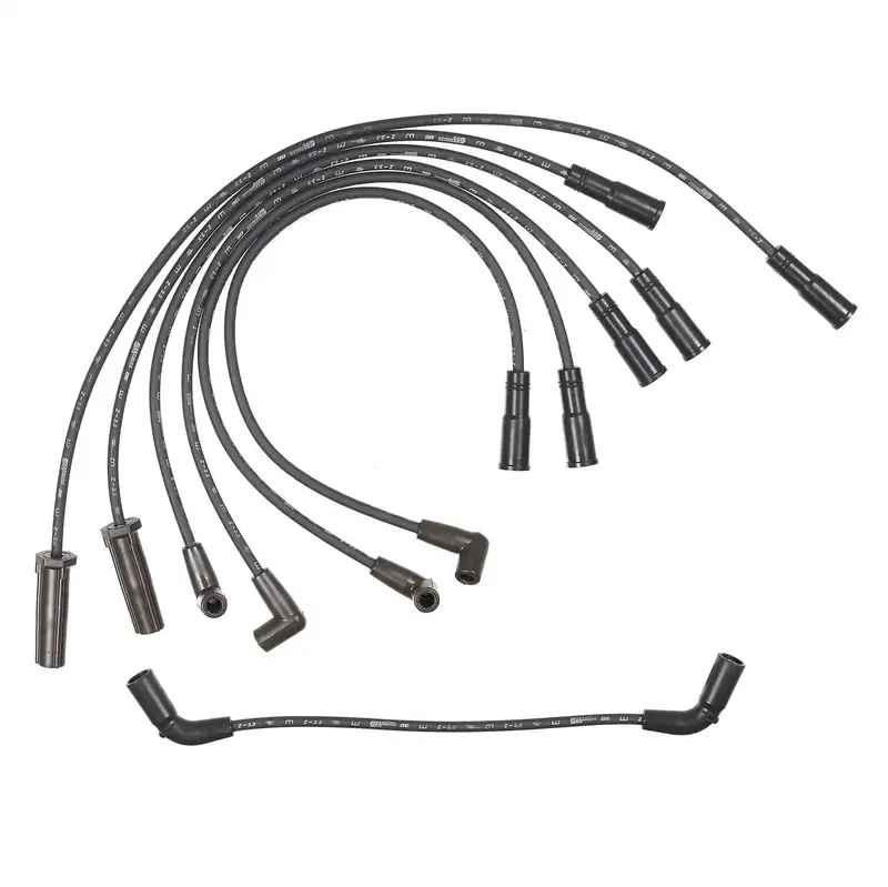 Accel 7-Piece Spark Plug Wire Set – Includes 2 Straight And 4 90-Degree Boots (Part #116072) 1