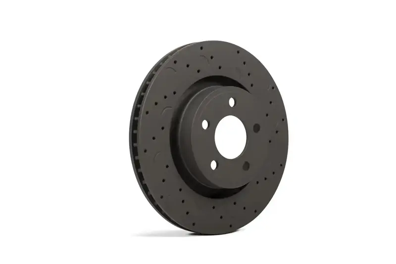 Hawk Performance Talon Cross-Drilled & Slotted Brake Rotors – Htc4954 Series 1