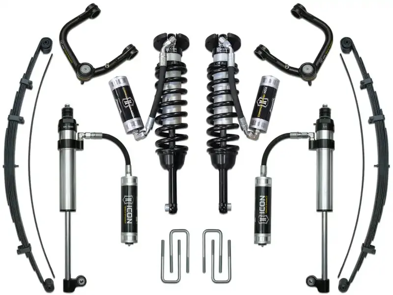 Icon Vehicle Dynamics Stage 8 Suspension System For Toyota Tacoma – Tubular Upper Control Arms, Adjustable 0–3.5" Lift (2005–2015) Or 0–2.75" Lift (2016–2023) 1