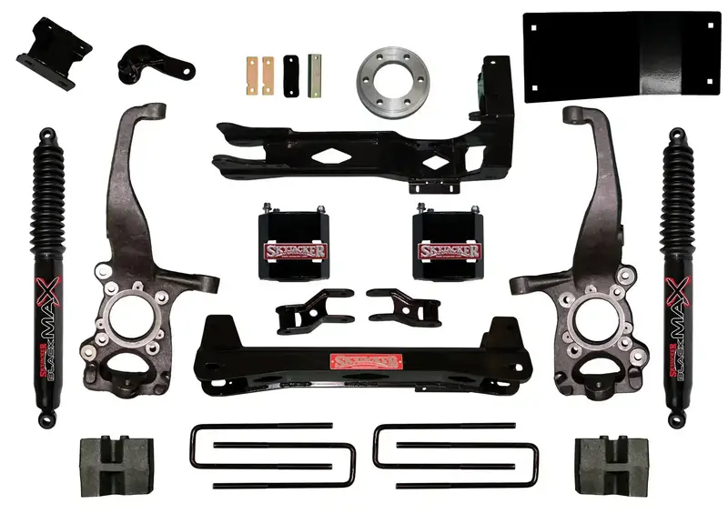 Skyjacker F1560Bkb 6-Inch Lift Spacer Kit – Compatible With 2015–2020 Ford F-150 4Wd 1