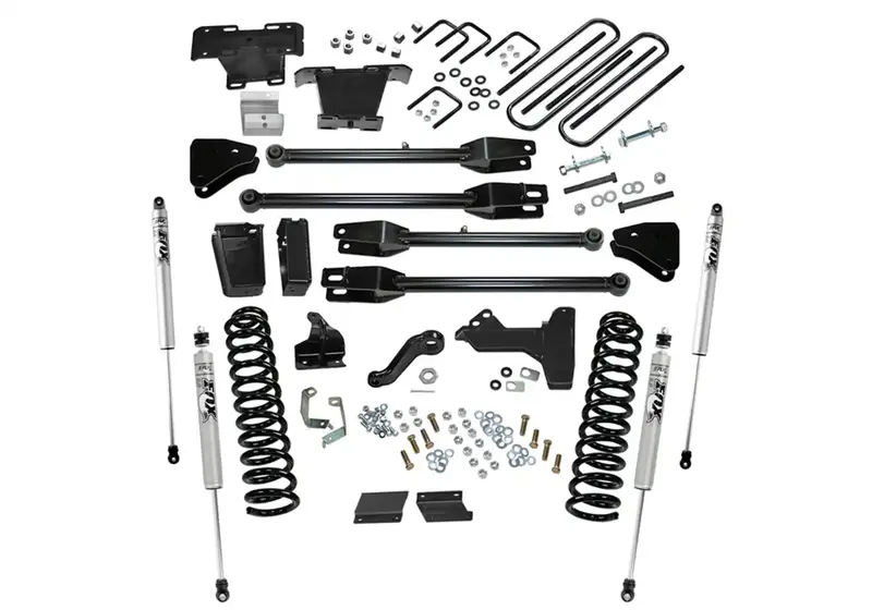 Superlift K237F 6-Inch Lift Kit – Includes Fox Shocks And 4-Link Arms For 2011–2016 F250/F350 4Wd Diesel 1